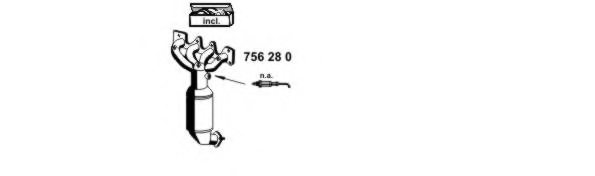 ERNST 250057 Exhaust System